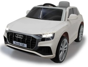 Carro elétrico infantil bateria 12V Audi Q8 Branco