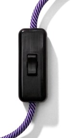 Unipolar wire breaker push rocker switch Black