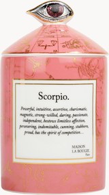 Vela perfumada artesanal Scorpio (groselha & almíscar branco)