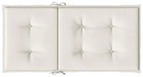 Almofadões lombares p/ cadeiras 2pcs 100x50x4cm mesclado tecido