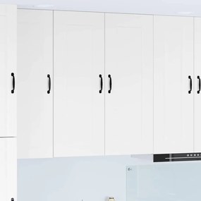 vidaXL Armário de Cozinha Branco Brilhante 80 x 31 x 100 cm