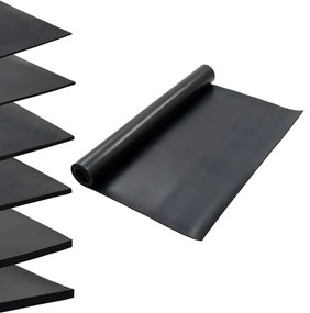 143962 vidaXL Tapete de borracha antiderrapante liso 1,2x2 m 6 mm