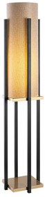 Candeeiro de Pé 7130 – Preto e Dourado – 25 x 25 x 130 cm