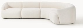Sofá de canto modular em bouclé Sofia (4 lugares)
