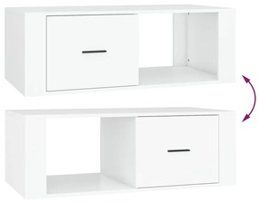 Mesa de centro 100x50,5x35 cm derivados de madeira branco