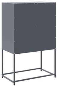 Aparador 68,5x38,5x107 cm aço antracite