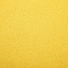 Poltrona Life - Em Tecido e Madeira de Seringueira - Cor Amarelo - 73x