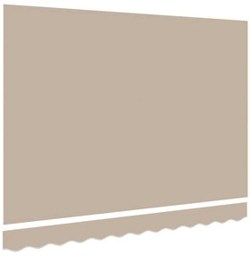 Tecido de Substituição de Toldo para Estrutura de 3x2,5 m Bege