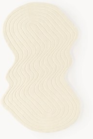 Tapete em lã tufado à mão com forma orgânica Aliza
