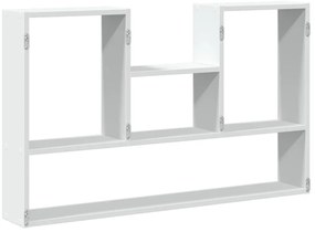 Prateleira de parede 99x15x60 cm derivados de madeira branco