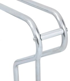 Suporte independente para 2 bicicletas aço galvanizado