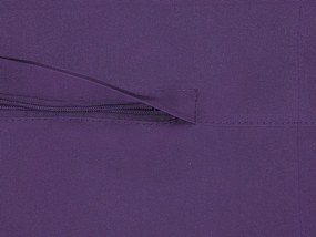Pufe almofada violeta 140 x 180 cm FUZZY Beliani