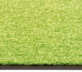 Tapete de porta lavável 60x90 cm verde