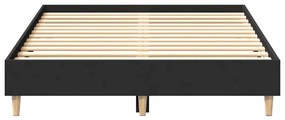 Estrutura de cama sem colchão 120x190 cm preto