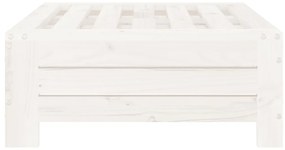 Cobertura p/ base de guarda-sol madeira de pinho maciça branco