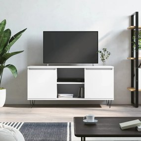Móvel de TV 104x35x50 cm derivados de madeira branco