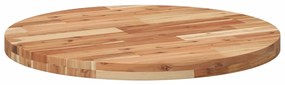 Tampo de mesa redondo Ø70x4 cm madeira de acácia maciça