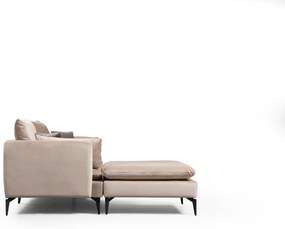 **** Sofá de Canto Felix – Bege – 289 cm x 186 cm

**