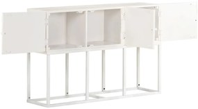 Aparador 115x30x76 cm madeira de mangueira maciça