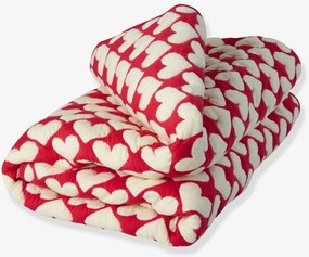 Manta acolchoada HERZEN rice vermelho