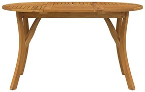 Mesa de jardim 150x90x75 cm madeira de acácia maciça