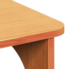 Mesa de centro Castanho-mel 80 x 50 x 31 cm