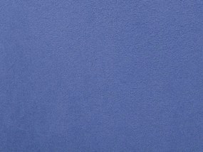Pufe em veludo azul SOPHIA Beliani