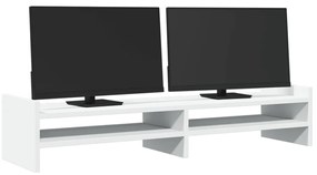 Suporte para monitor 100x27x20 cm derivados de madeira branco