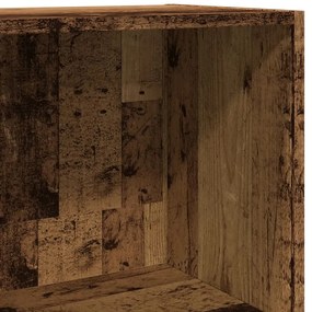 Estante 40x30x114 cm derivados de madeira madeira velha