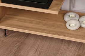 Móvel TV Eze – Carvalho – 120 cm