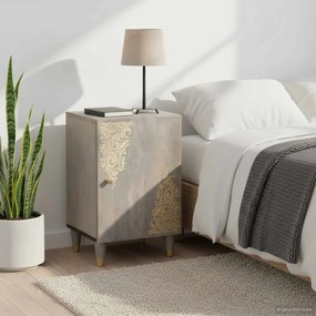 vidaXL Armário de Banheiro com armazenamento Cinzeto 38 x 33 x 58 cm