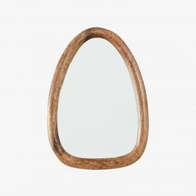 Espelho de parede em madeira de manga Gabael A - Sklum