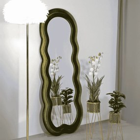 ESPELHO DE PAREDE 60X4X160 CM VERDE