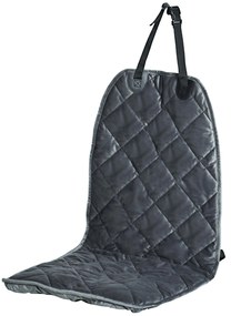 PawHut Capa de Assento Dianteiro de Carro para Cães Protetor Antiderrapante com Fixação e Correia Envolvente para Caminhões Furgões SUV 105x46cm Cinza