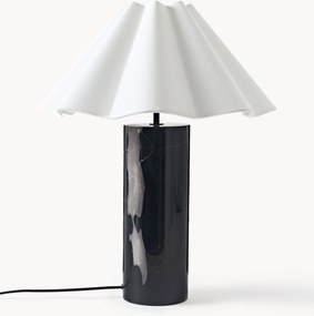 Candeeiro de mesa grande com base em mármore Arya