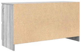 Móvel de TV 100x35x54 cm derivados de madeira cinzento sonoma