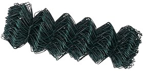 vidaXL Cerca de Malha Verde 10 x 0.8 m Aço