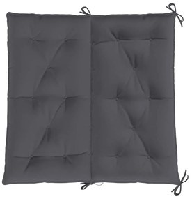 Almofadão banco jardim 100x(50+50)x7cm tecido oxford antracite