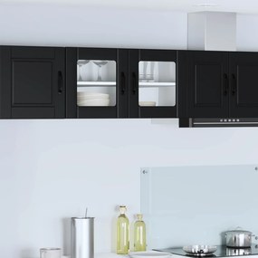 vidaXL Armário de Cozinha Preto 80 x 31 x 40 cm Madeira processada