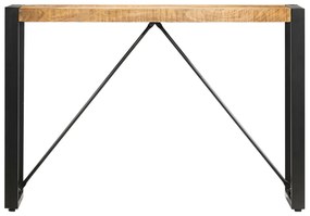 Mesa consola 110x35x76 cm madeira de mangueira maciça