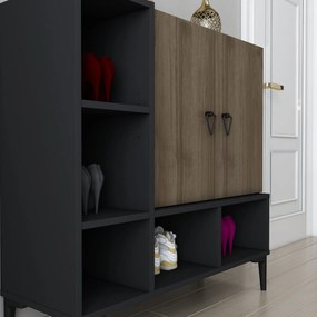 Console Platin – Black Walnut – 100x35x100 cm