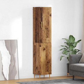 vidaXL Buffê 2 pcs Madeira Antiga Madeira processada