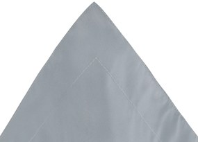 Pufe almofada cinzento claro 140 x 180 cm FUZZY Beliani