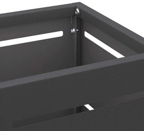 Suporte para Guarda-chuva Preto Metal Médio Armazenamento