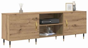 Gabinete para TV carvalho artisiano 150 x 30 x 50 cm