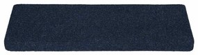 Tapetes de escada autoadesivos 30 pcs 65x21x4 cm azul-marinho