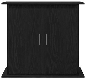 Suporte de aquário 81x36x73 cm deriv. madeira carvalho preto