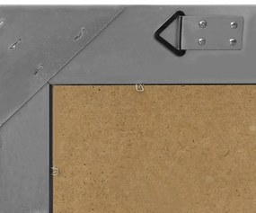 Espelho de parede estilo barroco 50x80 cm preto
