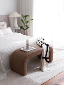 Pouffe Nu – Castanho – 106x45x46 cm