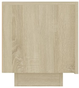 Mesa de cabeceira derivados de madeira carvalho sonoma